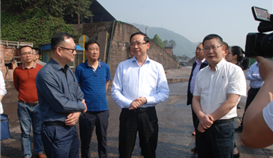 乐山市副市长罗新礼带队视察亚洲必赢绿色生产事情