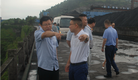 汉钢总司理赵林一行到亚洲必赢钒钛对标交流