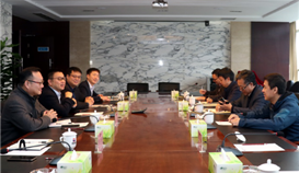 四川冶金设计研究院费西院长一行到亚洲必赢考察交流