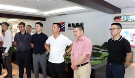 远东控股集团蒋锡培主席一行到亚洲必赢旅行考察