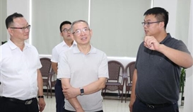 中钢协副会长骆铁军到公司调研指导事情