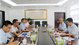 工业云制造立异中心总司理刘刚一行