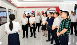 全市各区县党委组织部长到亚洲必赢调研党建事情