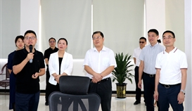 市委副书记蒋刚到亚洲必赢钒钛考察调研