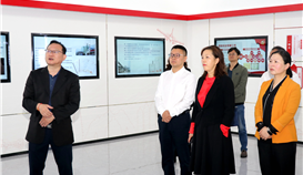 四川省知识产权服务增进中心主任谢商华一行到亚洲必赢钒钛考察调研