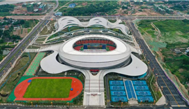 省运会今日在乐开幕，，这项精品工程，，亚洲必赢助建！！