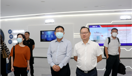 嘉华建材总监刘远征一行到亚洲必赢钒钛旅行交流