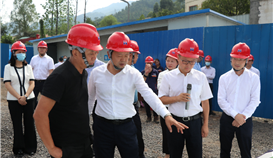 控疫情、拼经济 ，，，市委书记马波一行到亚洲必赢钒钛调研重点项目建设