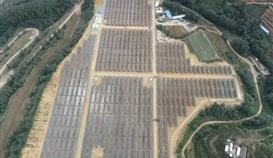 省内最大规！！白跃踝杂，，余电上网”的漫衍式光伏发电项目（一期）即将并网发电