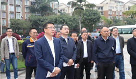 乐山市总工会党组书记、、、常务副主席郑强一行到亚洲必赢钒钛调研