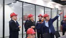 中钢协副会长骆铁军一行到亚洲必赢调研交流